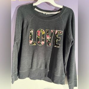 Victoria’s Secret crew neck sweatshirt